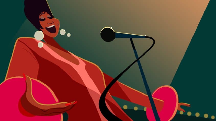 Character study — jazz / soul era